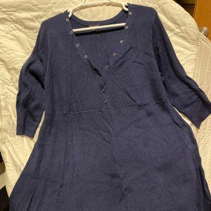 Torrid Navy Blue Dress
